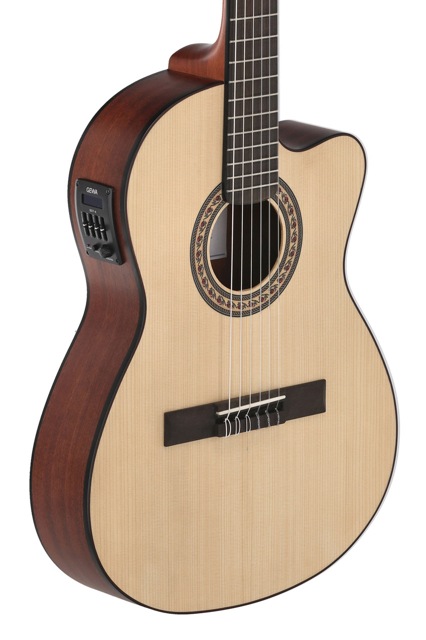 GEWA Caballero Stage by MR Flamenco Guitar with Preamp 4/4, Slim Electric Neck (CA-PM-SE) | Musician Madness