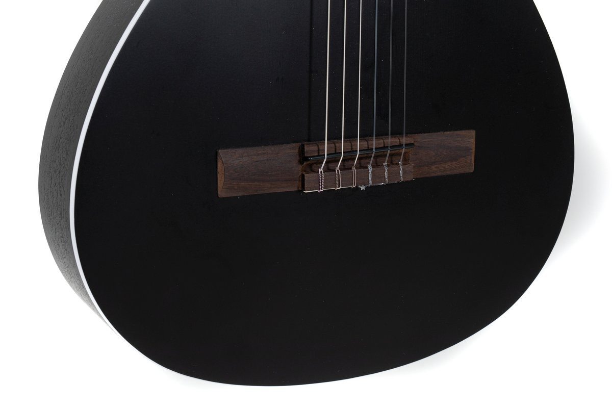 GEWA Caballero Stage by MR Flamenco Guitar with Preamp 4/4, Black Matte Top (CA-PM-SB) | Musician Madness