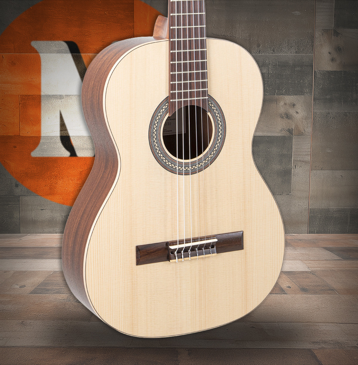 GEWA Caballero Europe by MR, Spanish Heel 7/8 Spruce /Mahogany (CA-ESCM 7/8)