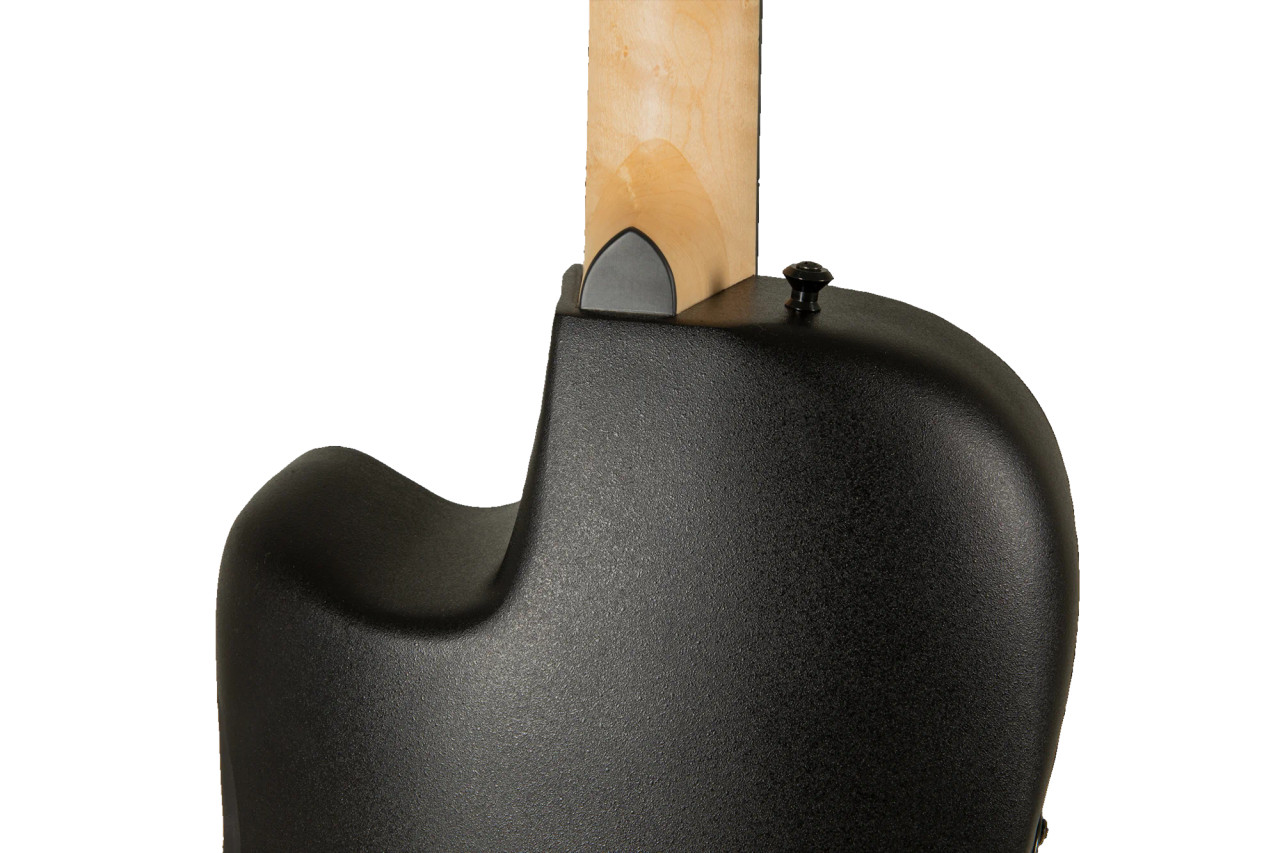 Ovation Pro Series Elite TX E-Acoustic Bass B778TX-5, Black Textured (B778TX-5-G)