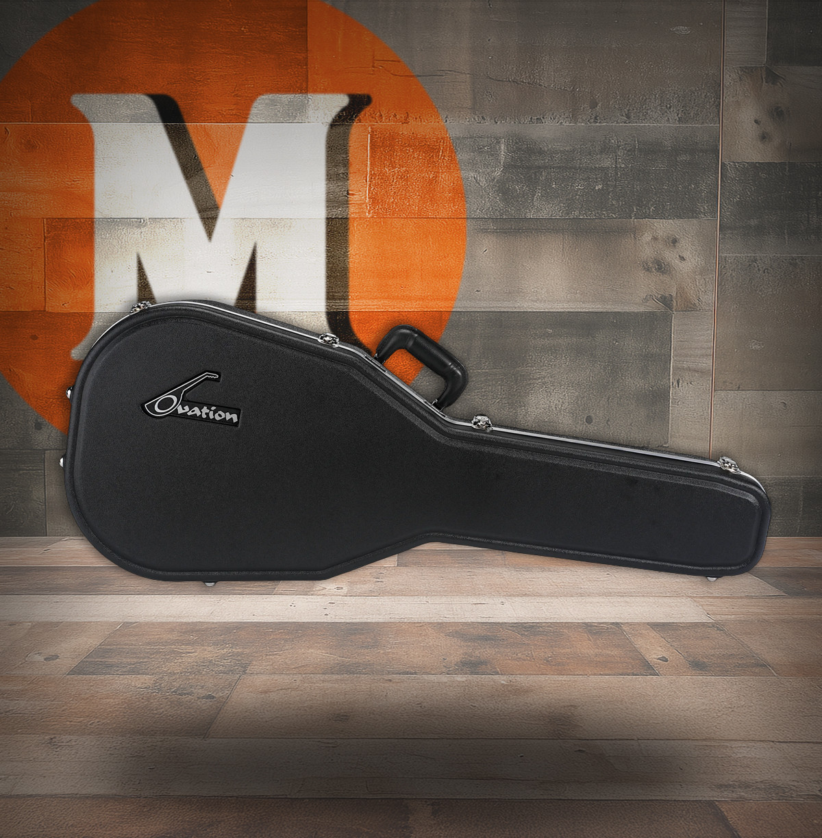 Ovation ABS Deluxe Guitar Case Mid/Deep/12-String (OV-9158)