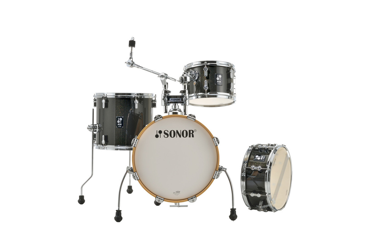 Sonor AQX Jungle Set - Black Midnight Sparkle (AQX-JUNGLEWMBMS) | Musician Madness