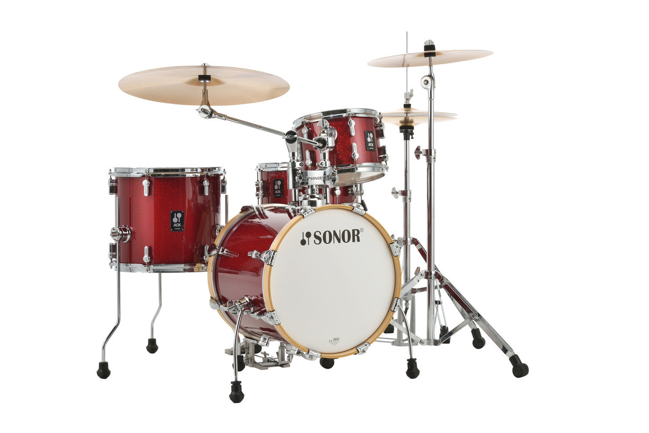 Sonor AQX Jungle Set - Red Moon Sparkle (AQX-JUNGLEWMRMS) | Musician Madness