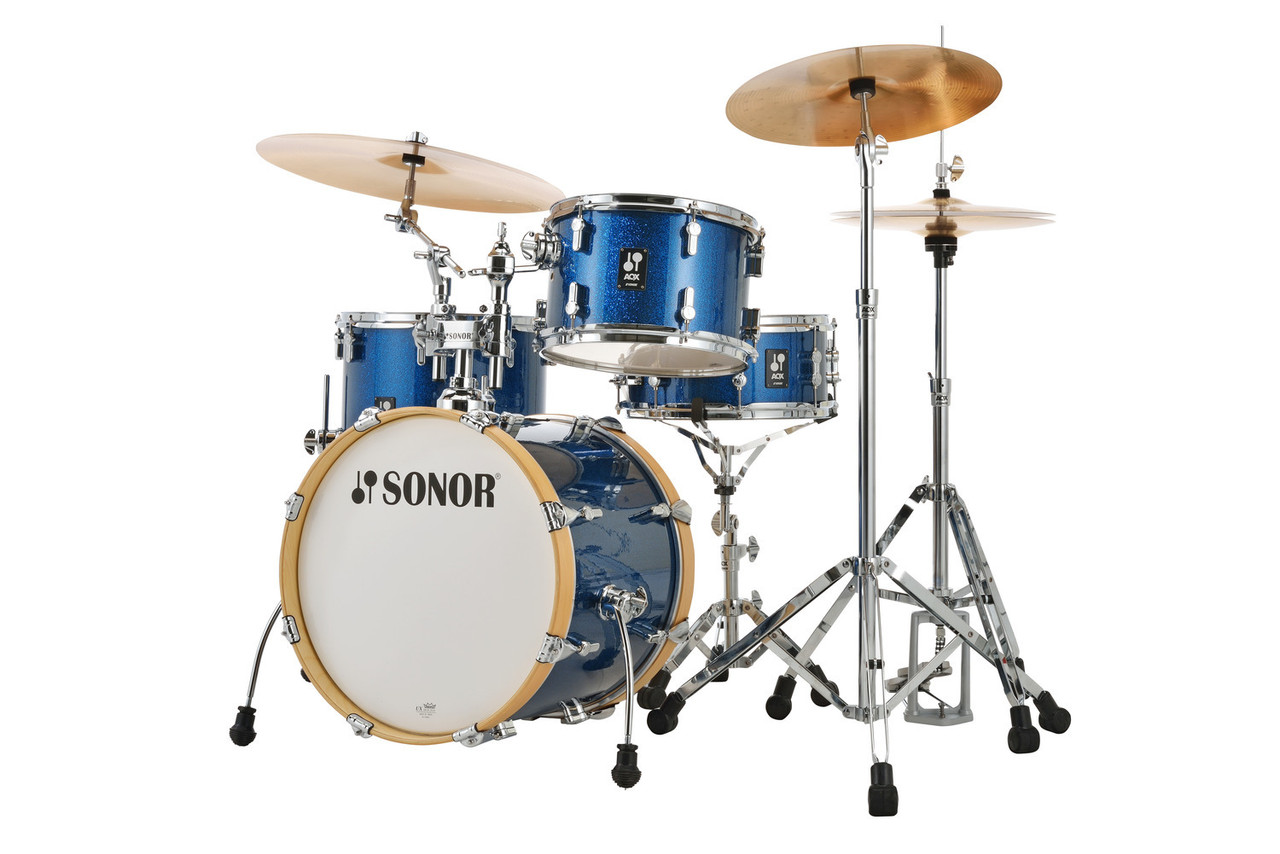 Sonor AQX Jazz Set Blue Ocean Sparkle (AQX-JAZZWMBOS)