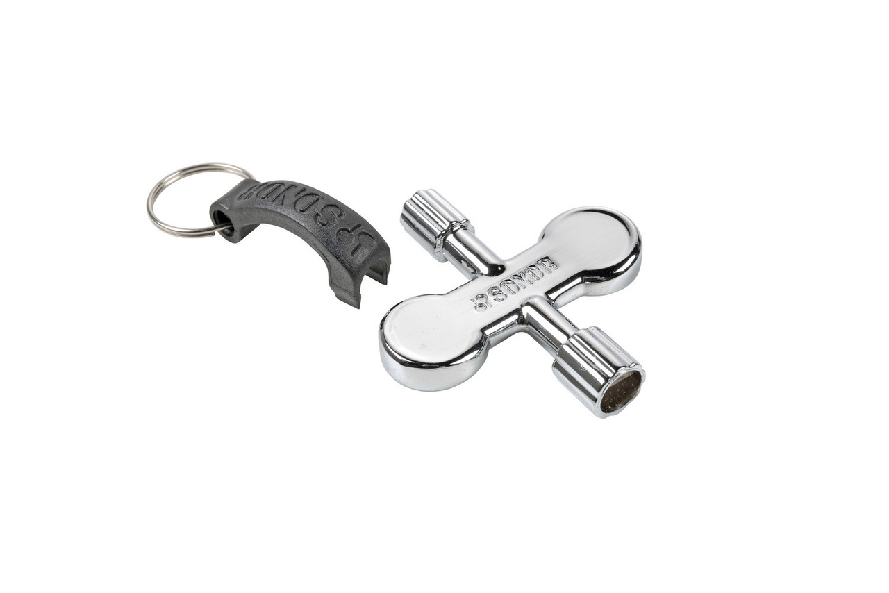 Sonor Rotor Tuning Key for Square Head and Slotted Head Tuning Rods Includes Mounting Clip and Key Ring (RK) | Musician Madness