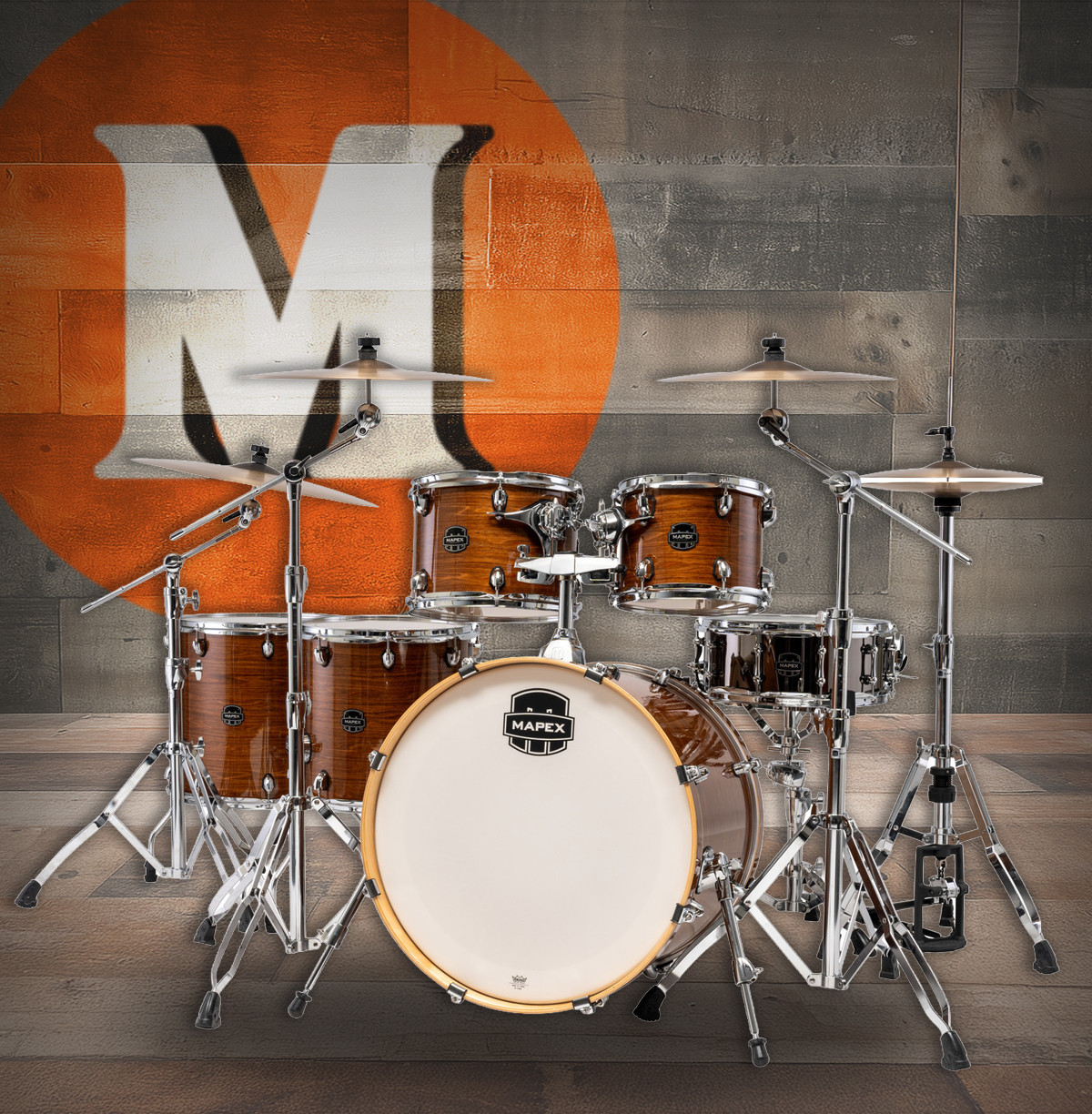 Mapex Armory Studioease Shell Pack Roasted Chestnut (AR628SVWJ)