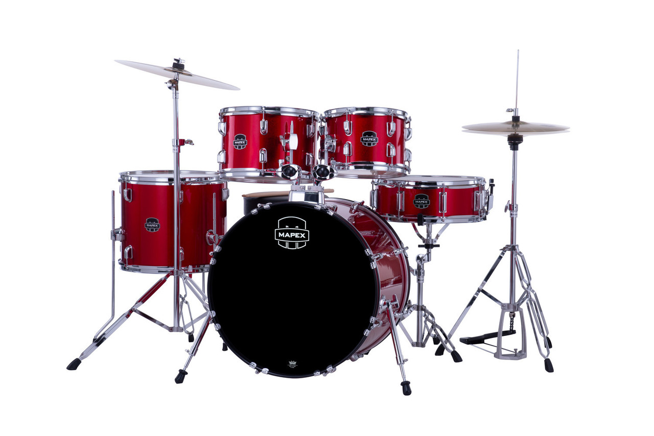 Mapex Comet 5 Piece Complete Setup 20" Bd Infra Red (CM5044FTCIR)