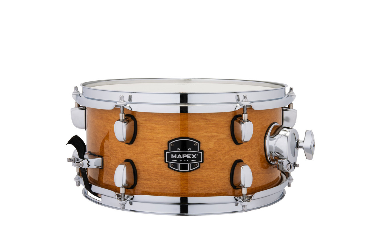 Mapex Mpx 12"X6" Maple/Poplar Hybrid Shell Side Snare Drum  Gloss Natural (MPNMP2600CNL)