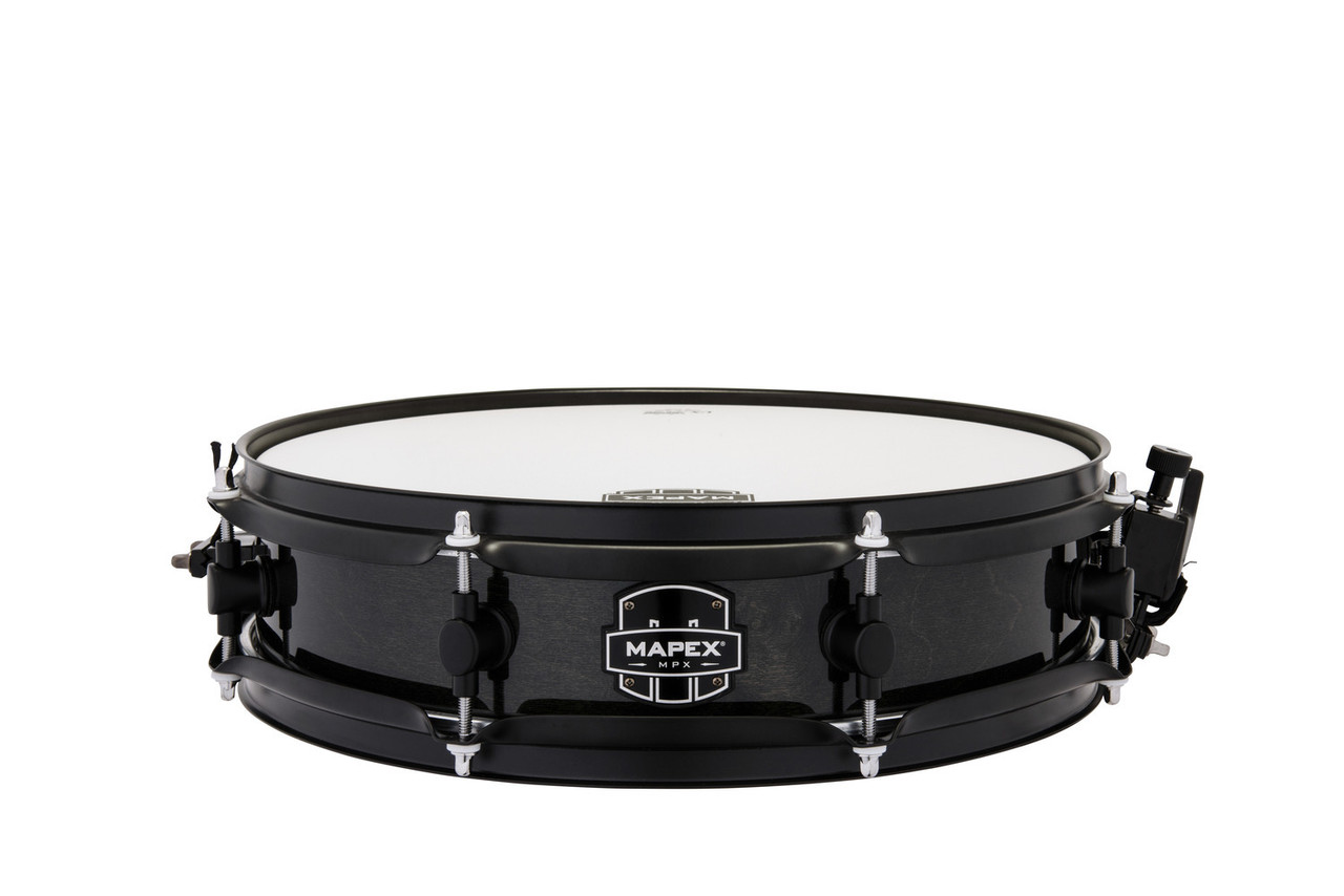 Mapex Mpx 14  In. x3.5 In. Maple/Poplar Hybrid Shell Piccolo Snare Drum  Trans Midnight Black (MPNMP4350BMB) | Musician Madness