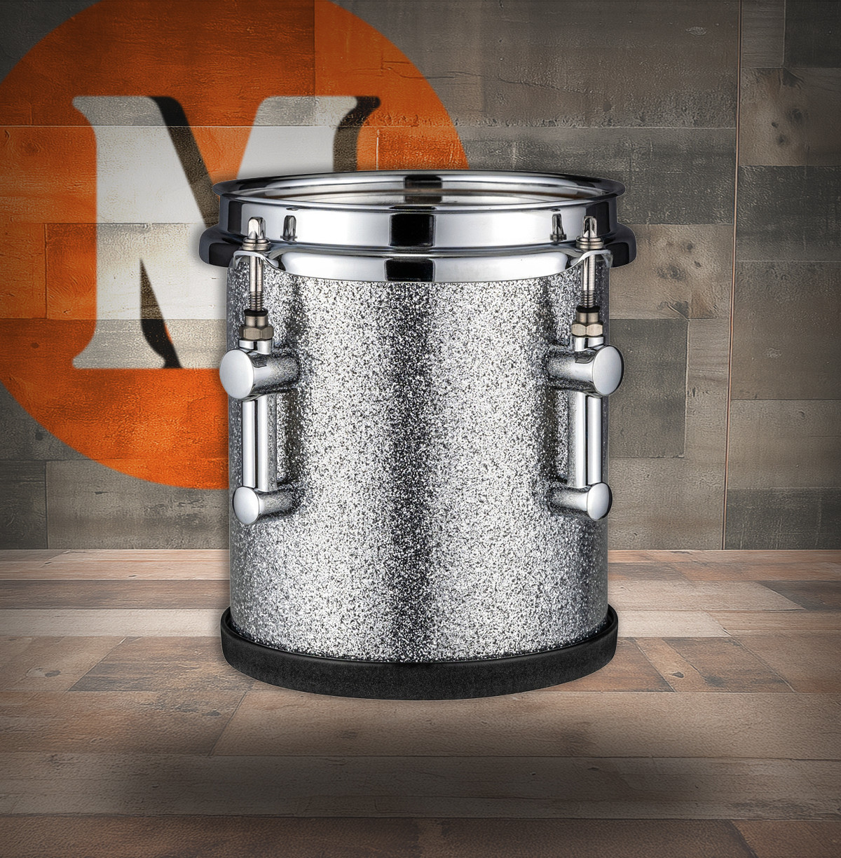 Mapex 6X7 Quantum Shot Drum Silver Diamond Dazzle (QTM0607-CK-CC)