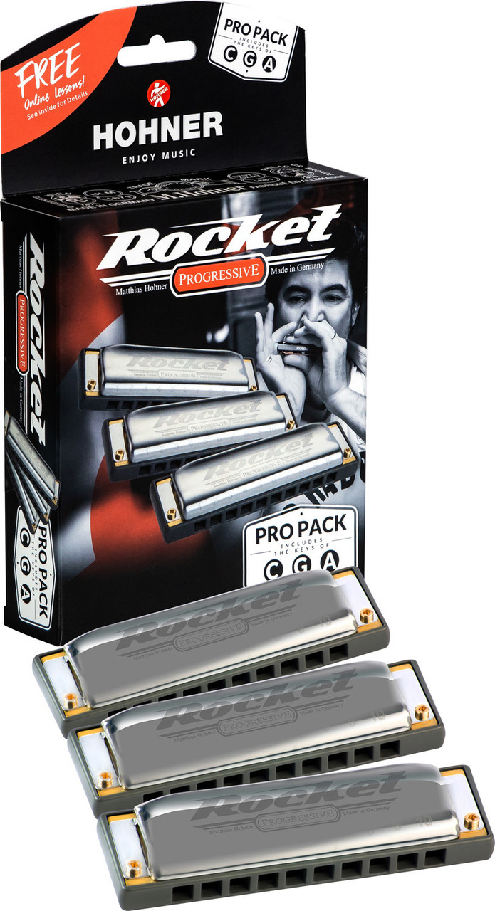 Hohner Rocket Propack Includes C,G,A (M2013XP)