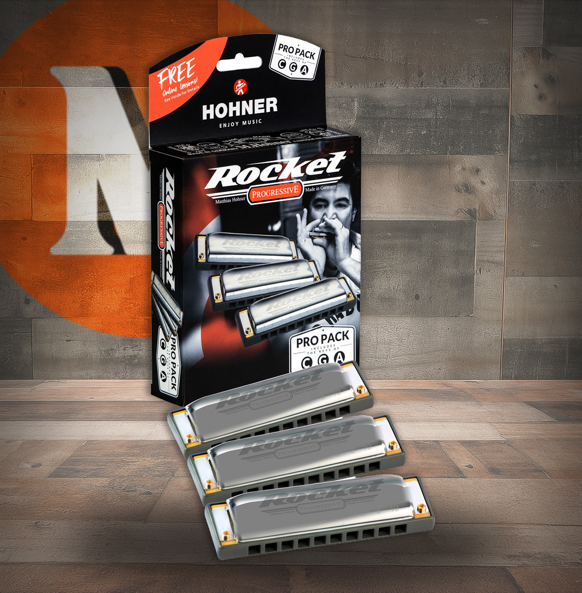 Hohner Rocket Propack Includes CGA (M2013XP) | Musician Madness