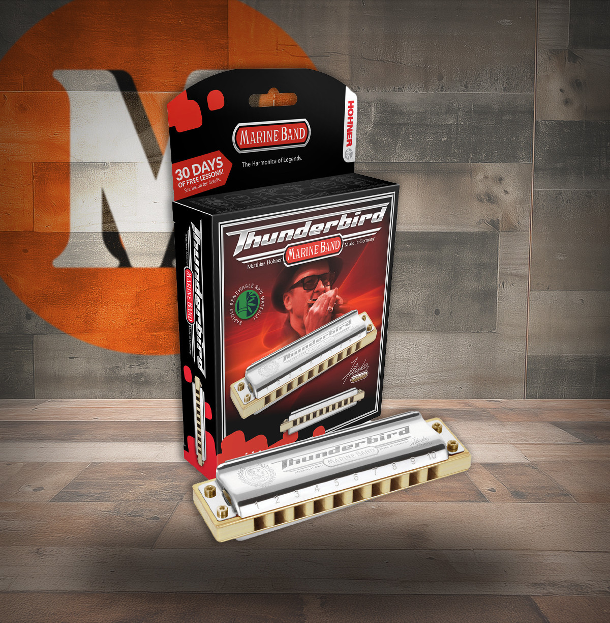 Hohner Thunderbird Key of Double Low F (M2011BXL-LF)