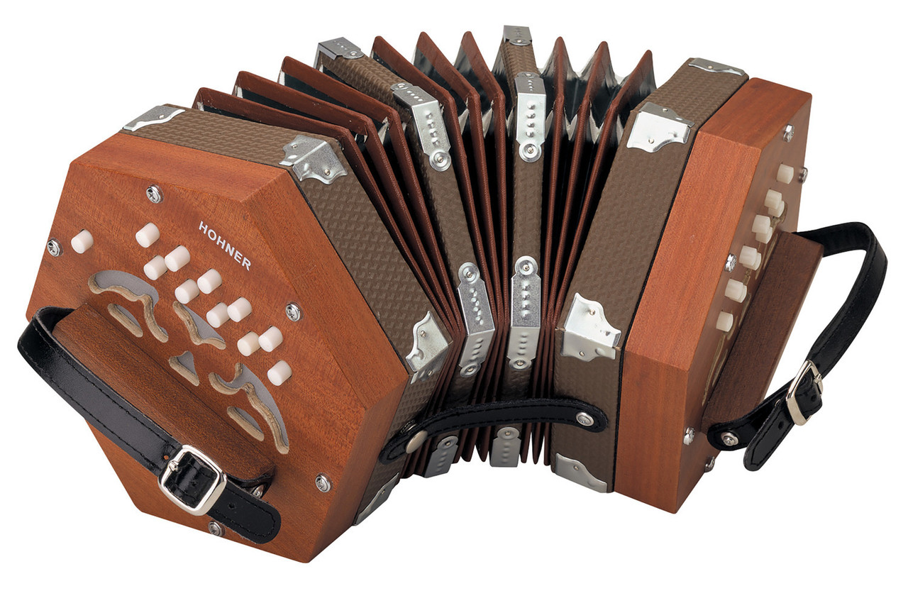 HOHNER コンサーティーナ D40 20キー アコーディオン 動作良好 Hohner Concertina 20 Key - C (D40) | Musician Madness
