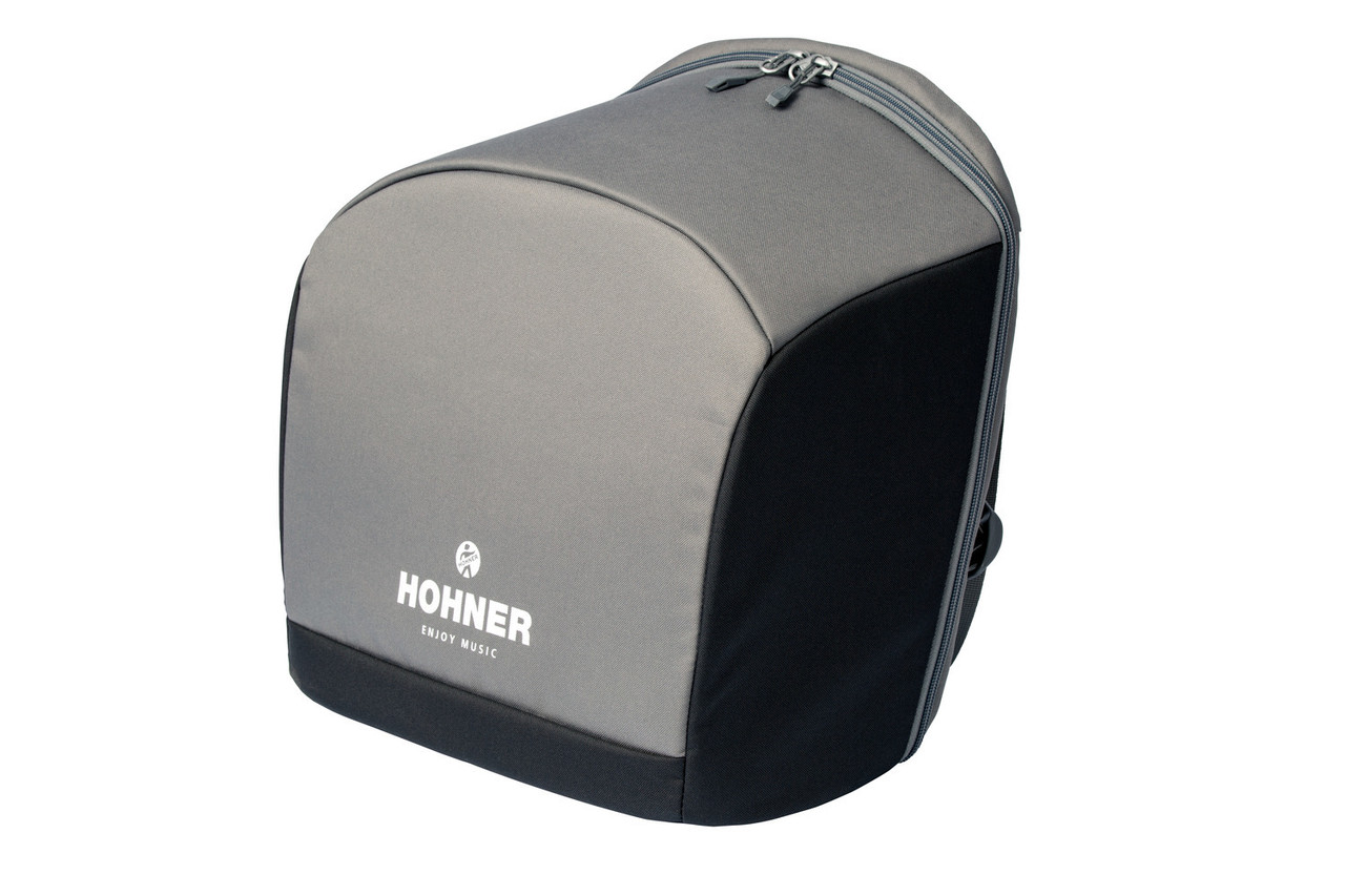 Hohner XS Adult Accordion Dark Grey w/ Gig Bag (XS-GRY)