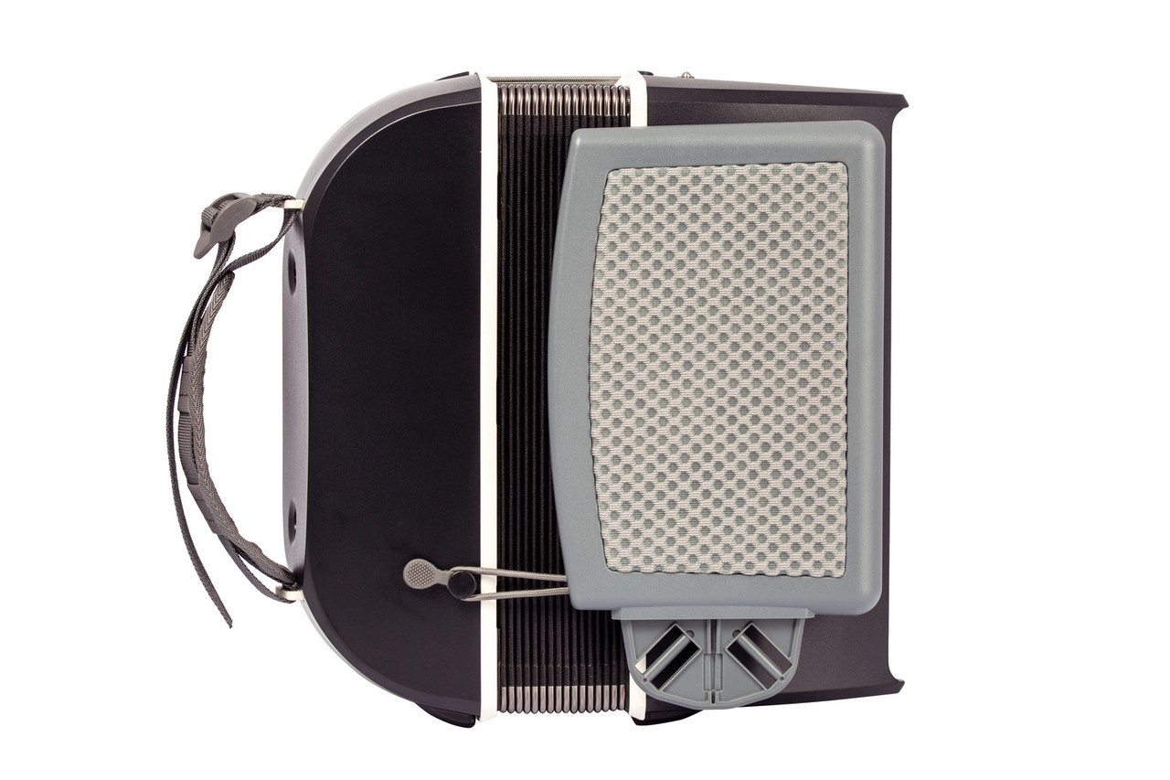 Hohner XS Adult Accordion Dark Grey w/ Gig Bag (XS-GRY)