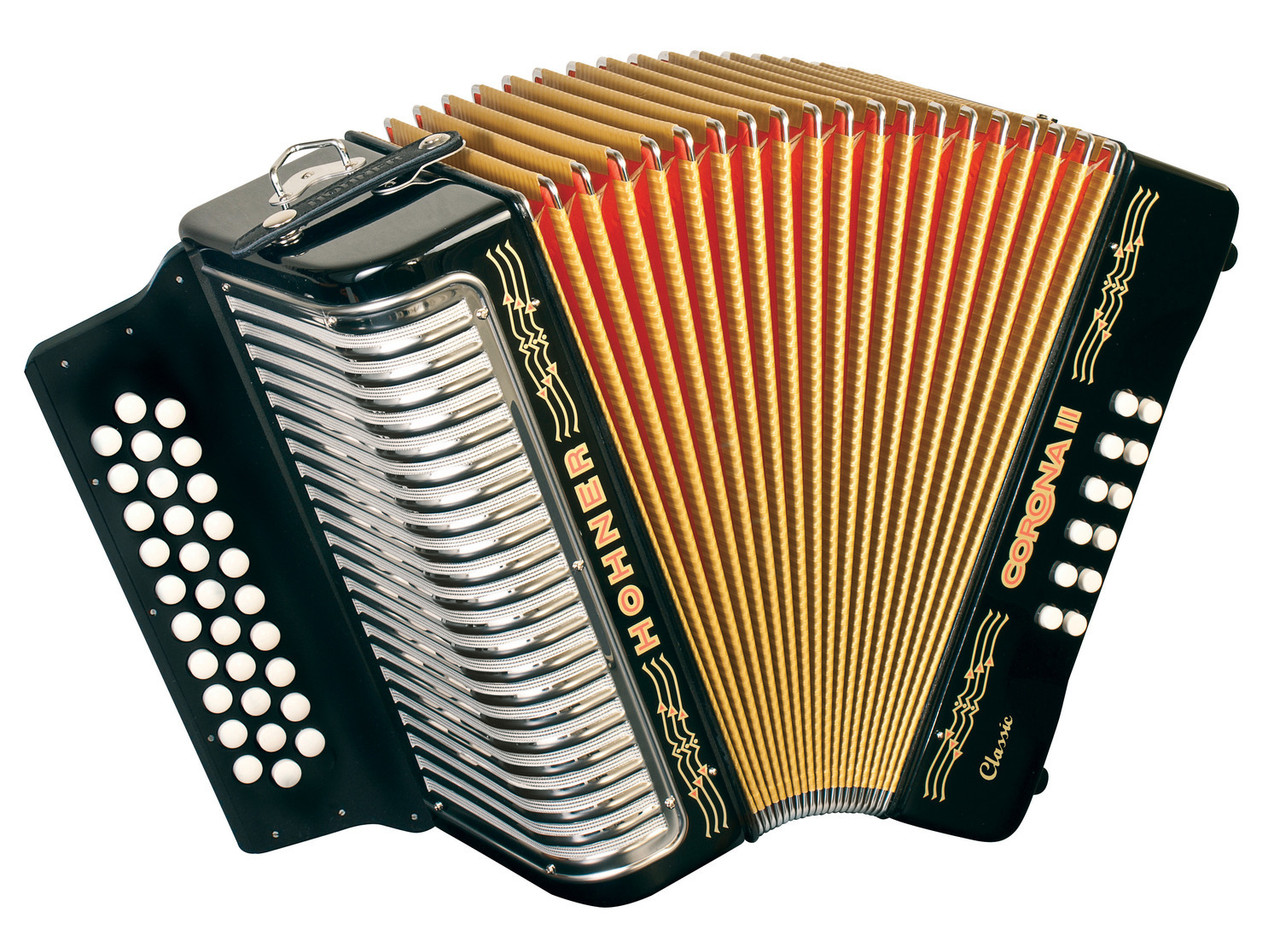 Hohner Corona II Classic EAD - Jet Black (3523EB) | Musician Madness