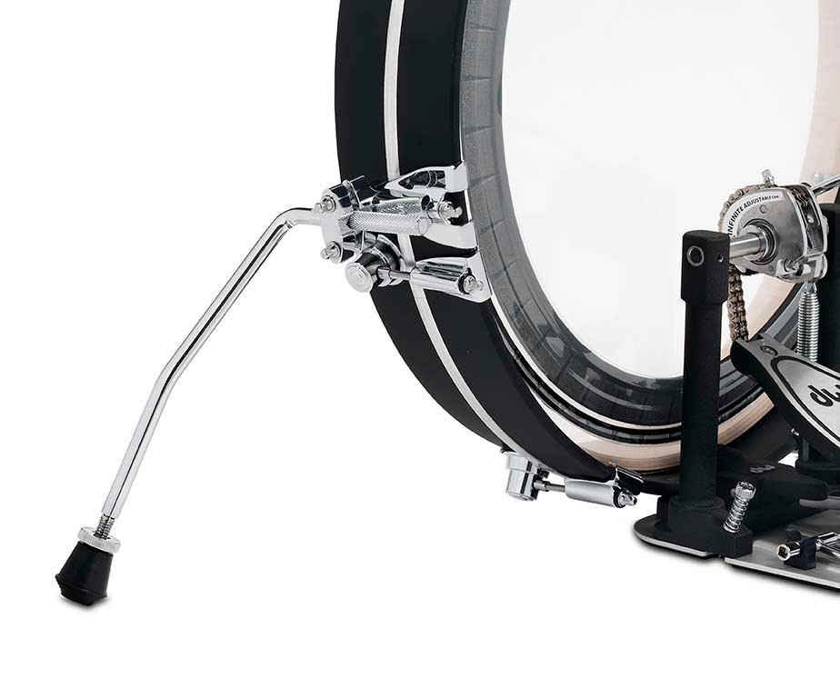 DW Design Series Maple Pancake Bass Drum 3x20 Black Satin Lacquer w/Chrome Hardware (DDBD0320BLCR) | Musician Madness