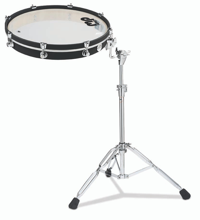 DW Design Series Pancake Drum 2.5x20 Black Satin Lacquer w/Chrome Hardware (DDCT2520BLCR) 