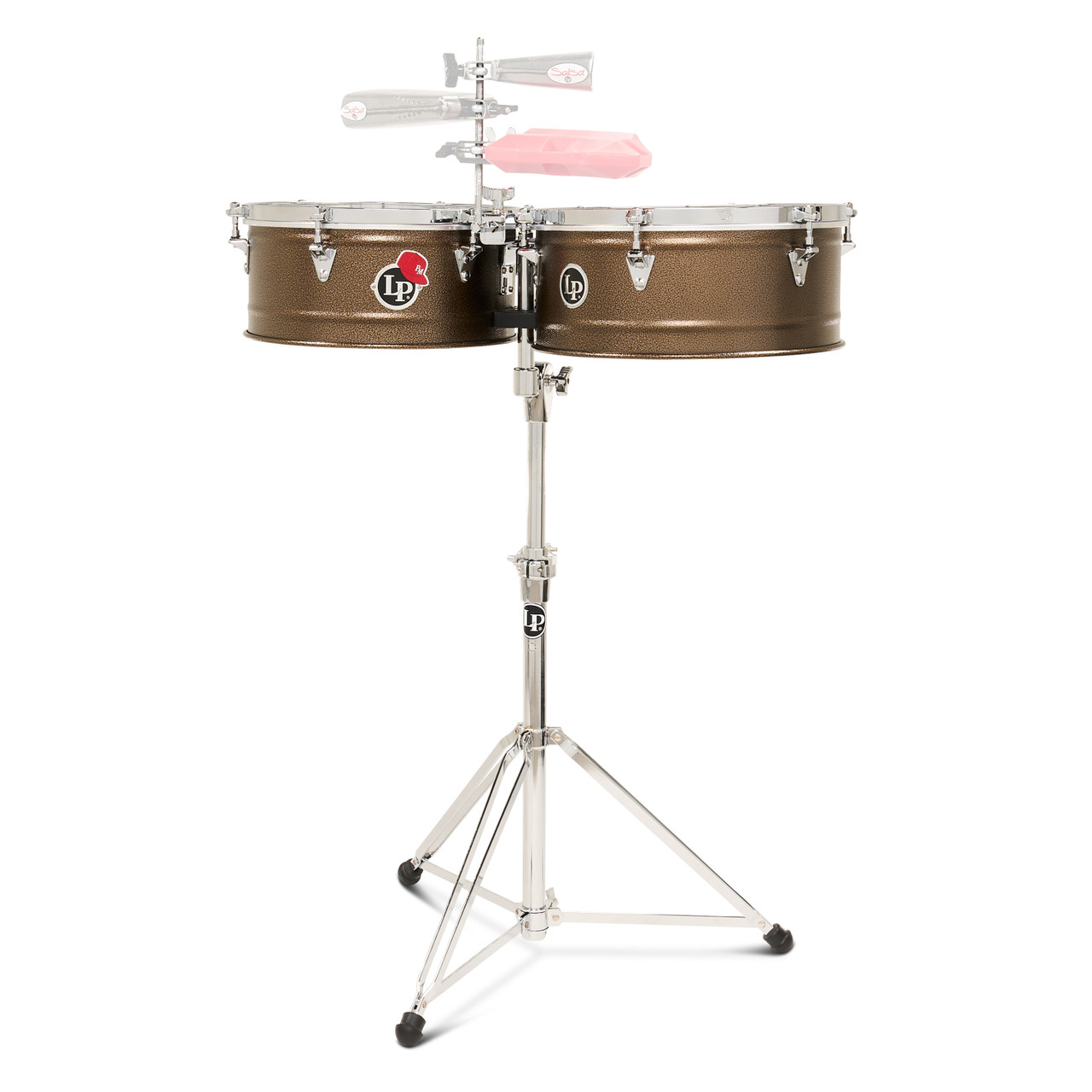Latin Percussion LP Pedrito 14-15 Steel Timbales (LP1415-PM)