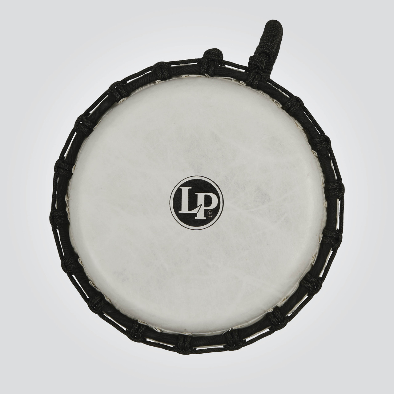 Latin Percussion LP Latin Percussion 10-inch Rope Tuned Circle Djembe with Perfect-Pitch head - Orange Marble (LP2010-OM)