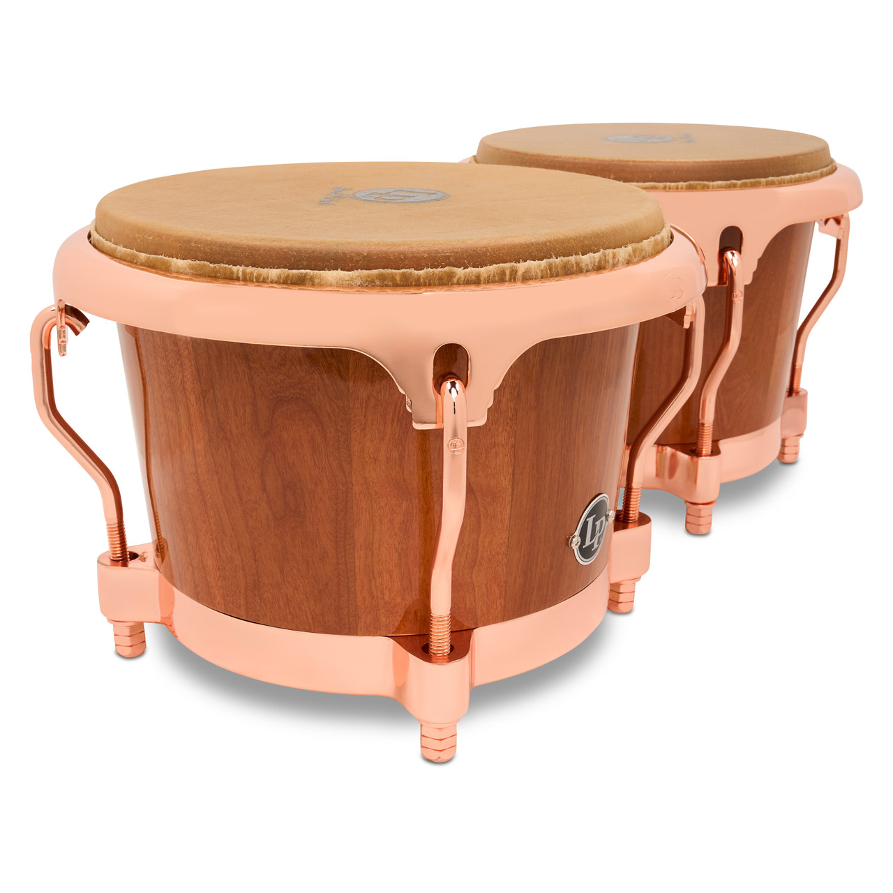 Latin Percussion LP Limited 7-3/4" 8-5/8" Cherry Bongos Bronze (LP201AX-2CB) | Musician Madness