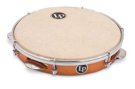 Latin Percussion LP 10" Wood Pandeiro Natural Head (LP3010N)
