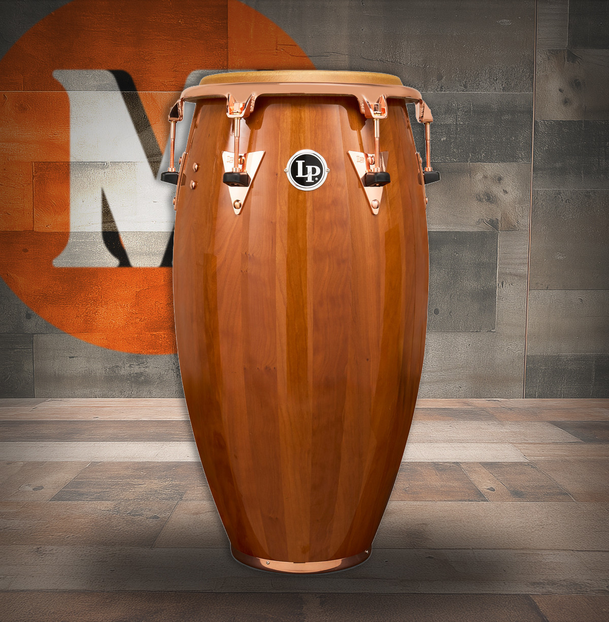 Latin Percussion LP Limited Top Tuning 11-3/4" Cherry Conga Copper (LP559T-CB)