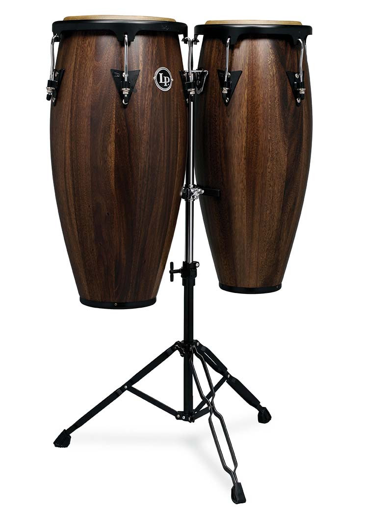 Latin Percussion LP Aspire 10-inch and 11-inch Conga Set with Double Stand - Jamjuree (LPA646-SW) | Musician Madness
