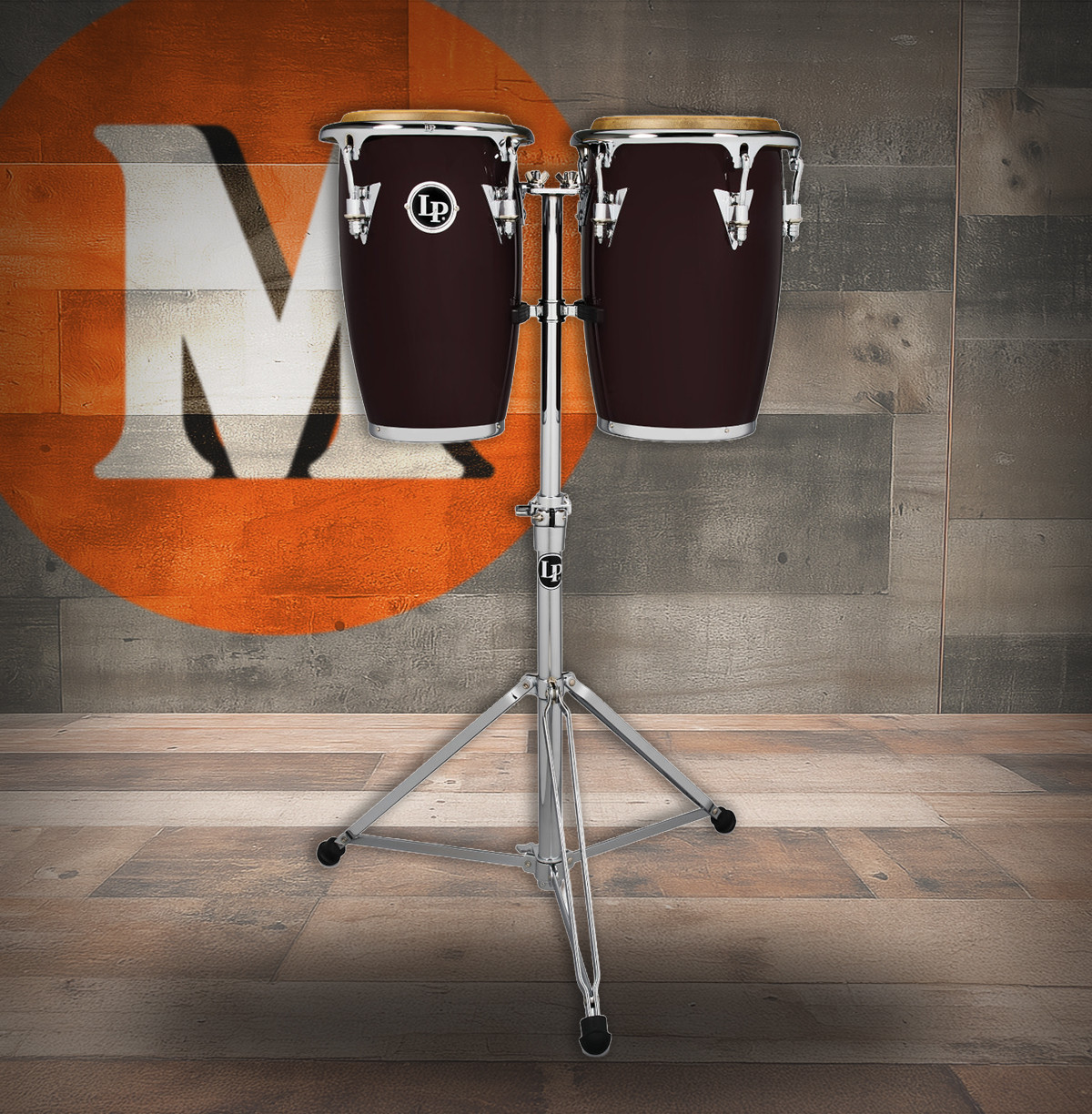 Latin Percussion LP CCII Jr Conga Set, 8-9" (LP-JRX-DW)