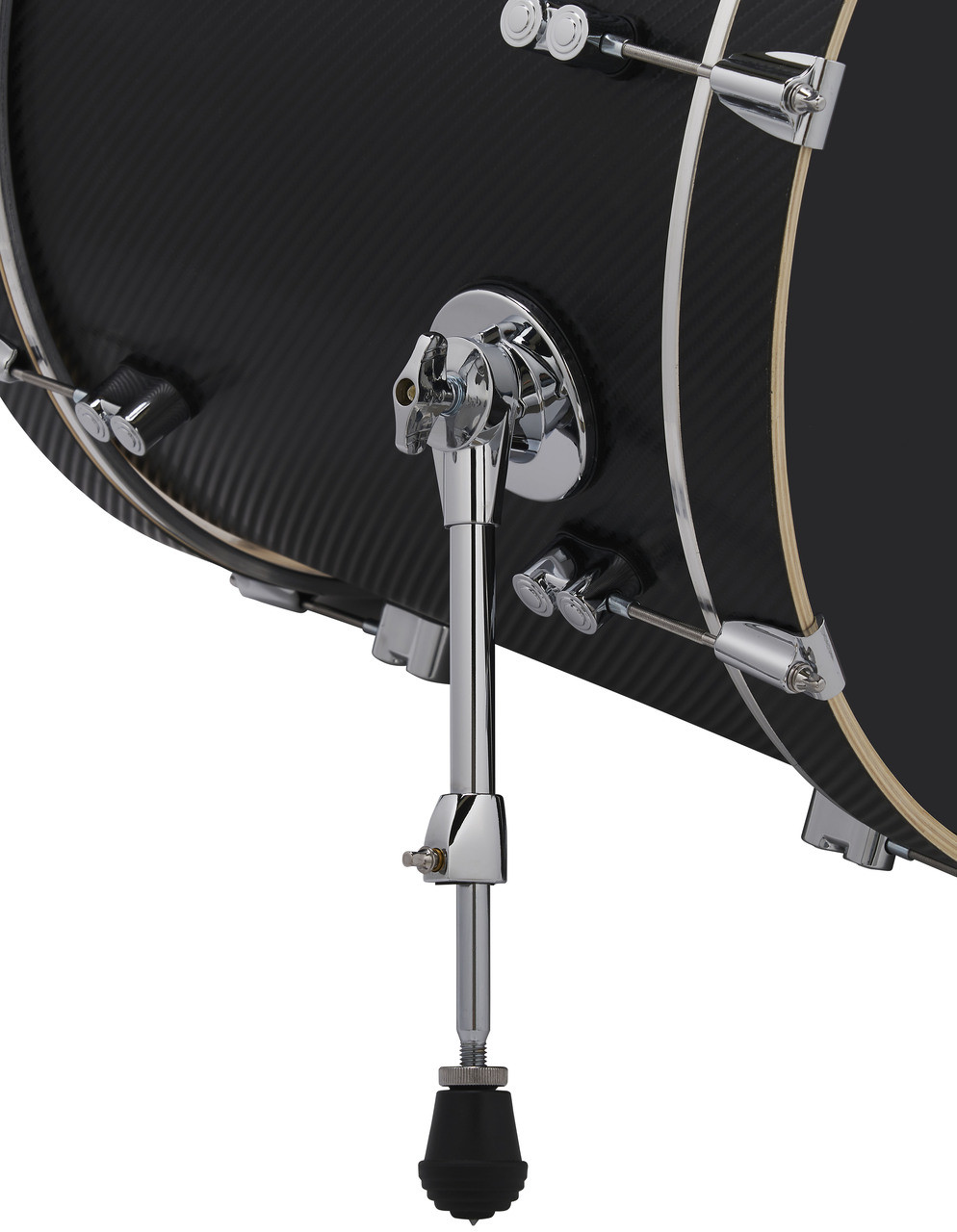 PDP Concept Series 7-Piece Maple Shell Pack - Carbon Fiber Finish Ply w/Chrome Hardware (PDCM2217CF)