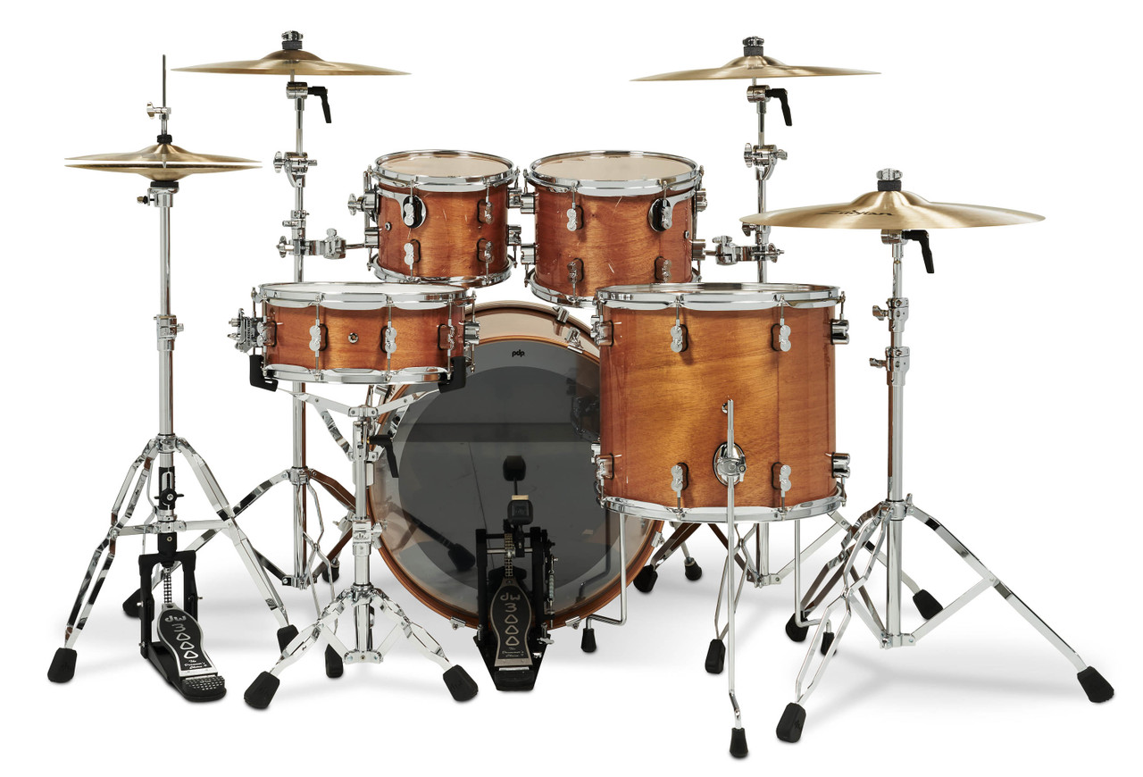PDP Concept Exotic Series 5-Piece Maple Shell Pack, Honey Mahogany
