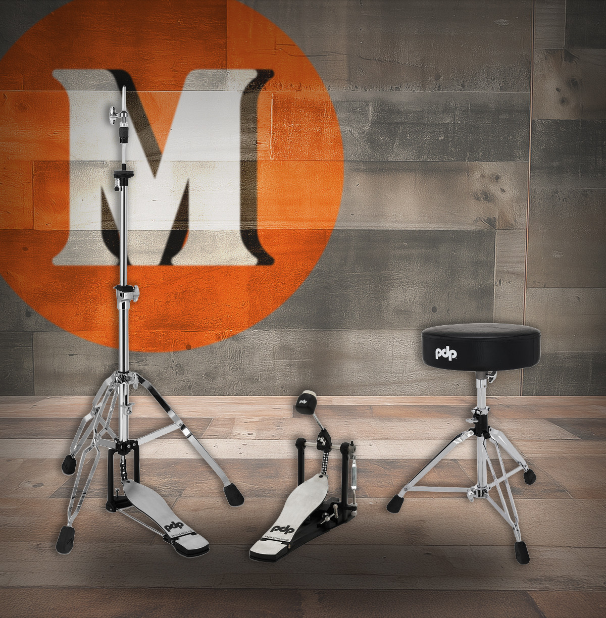 PDP 800 Series 3-Piece Hardware Pack Single Pedal (PDHW8S3) | Musician Madness