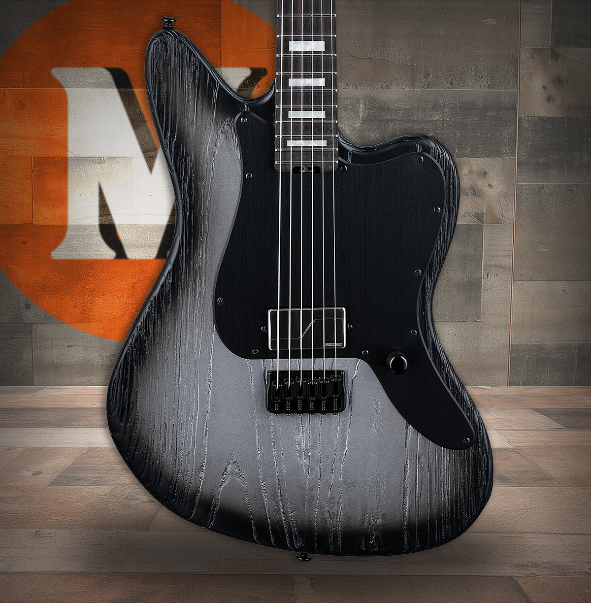 ESP LTD XJ-1 Baritone HT Silver Blast (LXJ1BHTSBLAST)