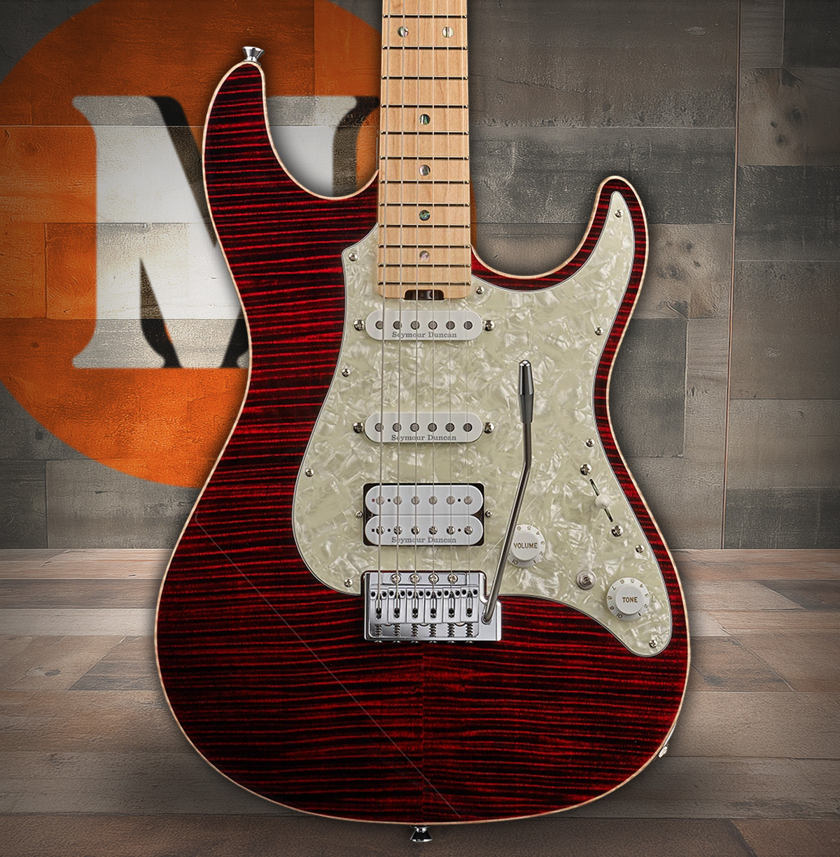 ESP Snapper CTM - See Thru Black Cherry (ESNAPCTMMFMSTBC)