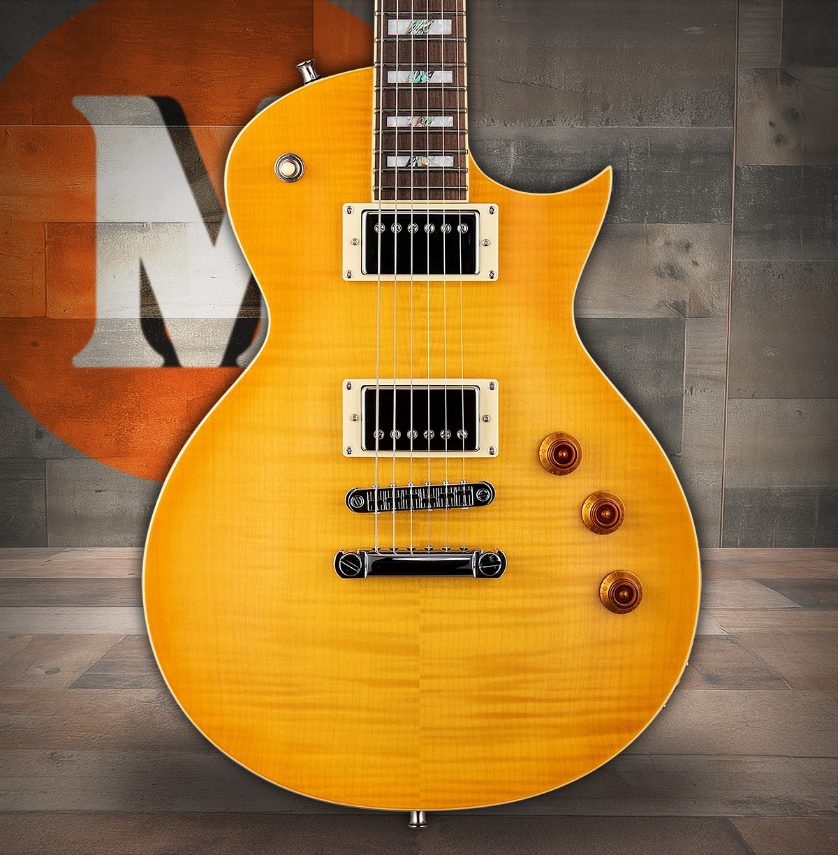 ESP LTD Alex Skolnick AS-1 - Lemon Burst (LAS1FMLB)