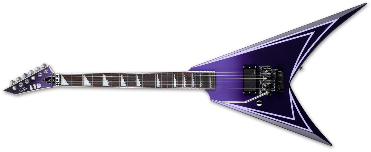 ESP LTD Alexi Hexed - Purple Fade w/ Pinstripes LH (LALEXIHEXEDLH) | Musician Madness