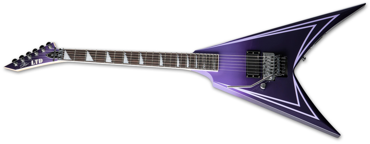ESP LTD Alexi Hexed - Purple Fade w/ Pinstripes LH (LALEXIHEXEDLH) | Musician Madness
