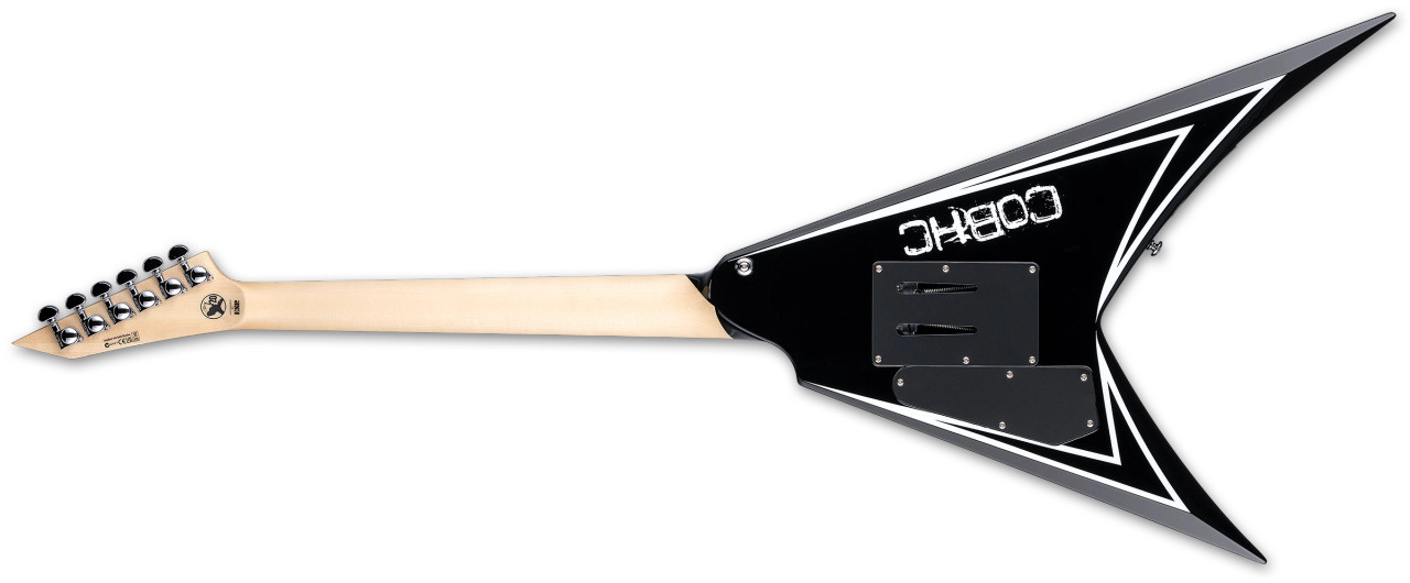 Alexi Laiho SAWTOOTH ESP ギター LTD Alexi Laiho Sawtooth 20Th Anniversary - Black w/White