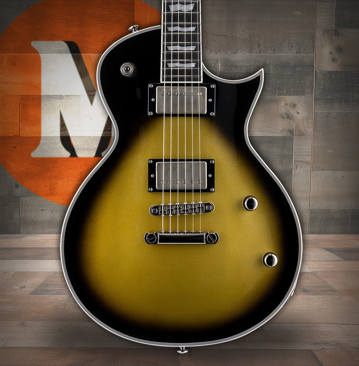 LTD Bill Kelliher BK-600 - Vintage Silver Sunburst (LBK600VSSB
