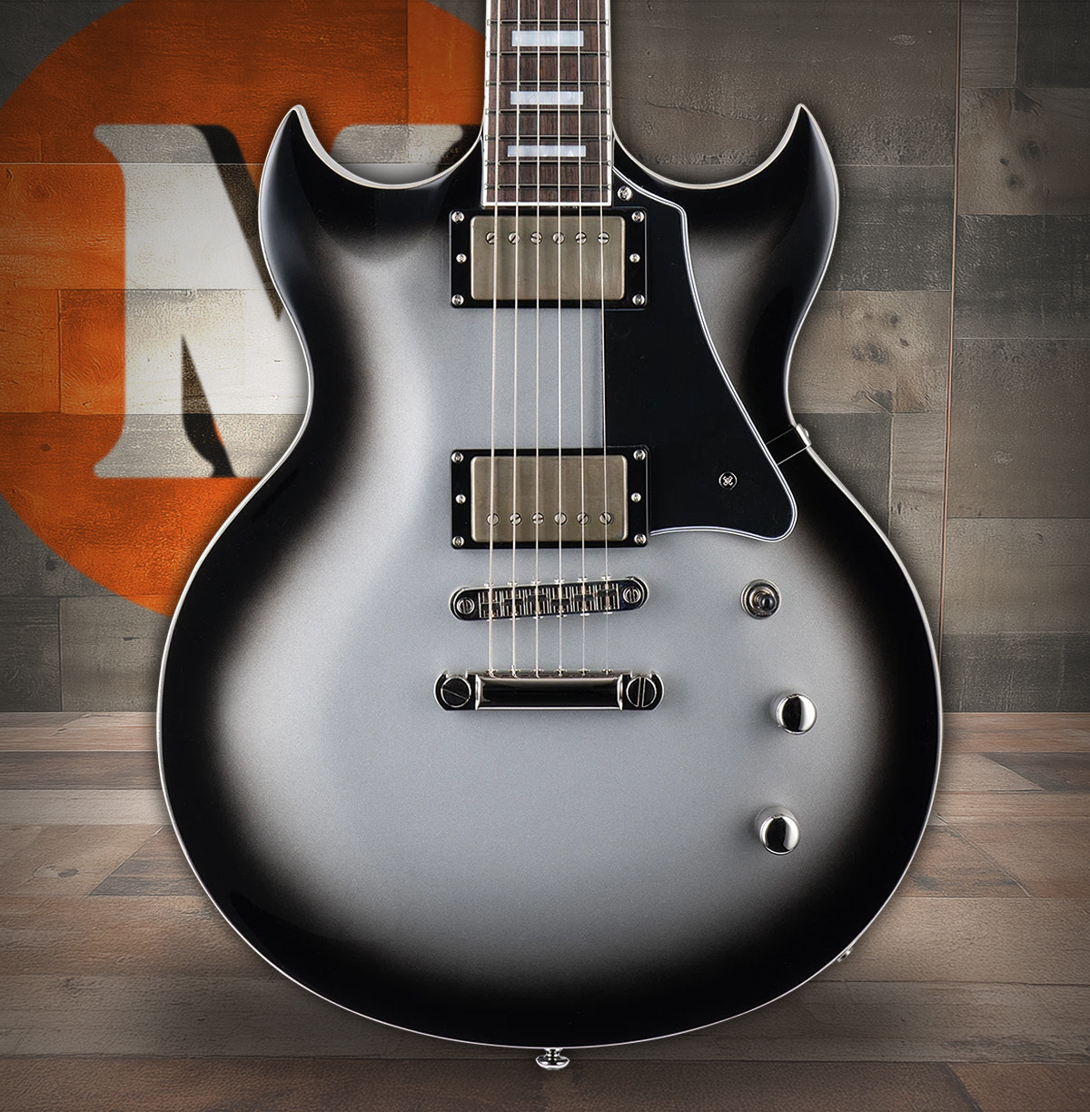 ESP LTD  Bill Kelliher Royal Shiva - Silver Sunburst (LROYALSHIVASSB)