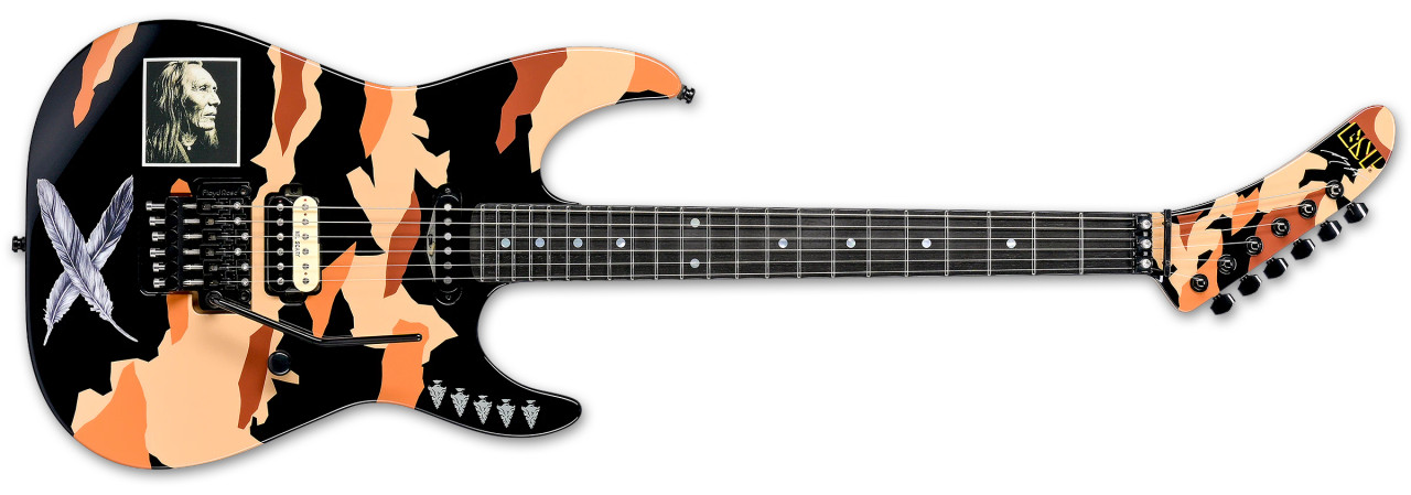 ESP George Lynch Desert Eagle - Black w/ Graphic (EGLDESERTEAGLE)