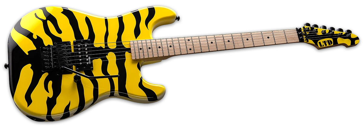 ESP LTD George Lynch GL-200MT Tiger - Yellow w/ Graphic (LGL200MT)
