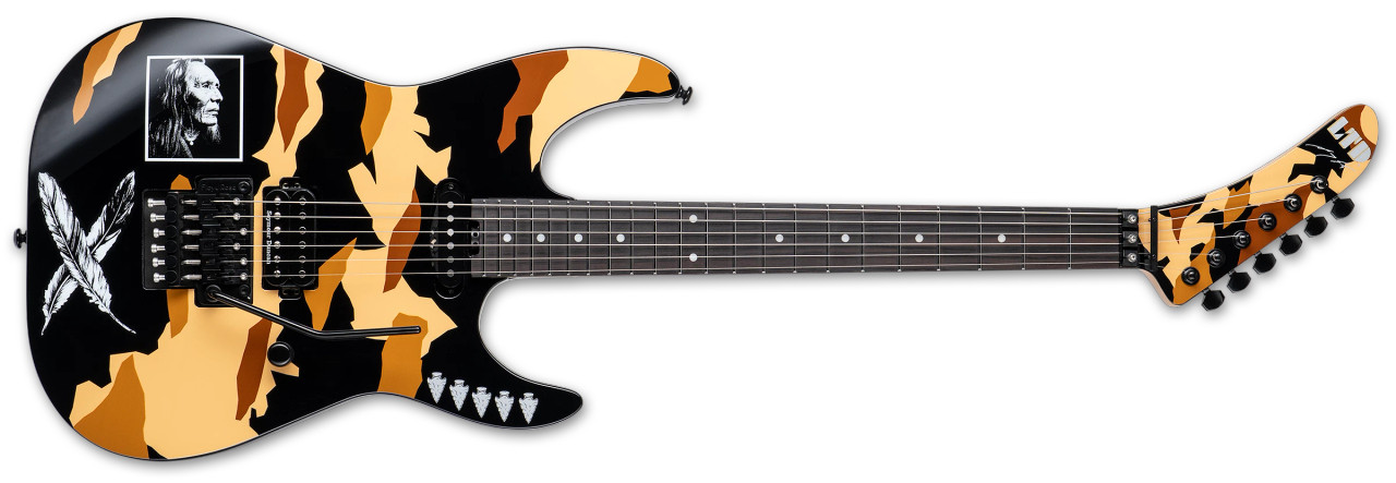 ESP LTD George Lynch Desert Eagle - Black w/ Graphic (LGLDESERTEAGLE) | Musician Madness