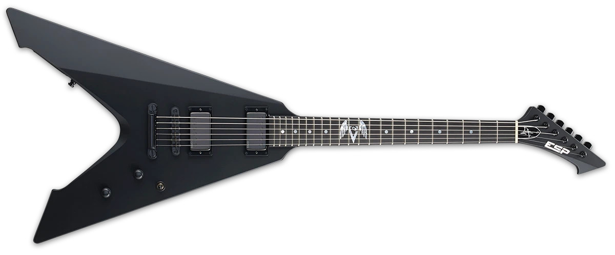 ESP James Hetfield  Vulture - Black Satin (EVULTUREBLKS)