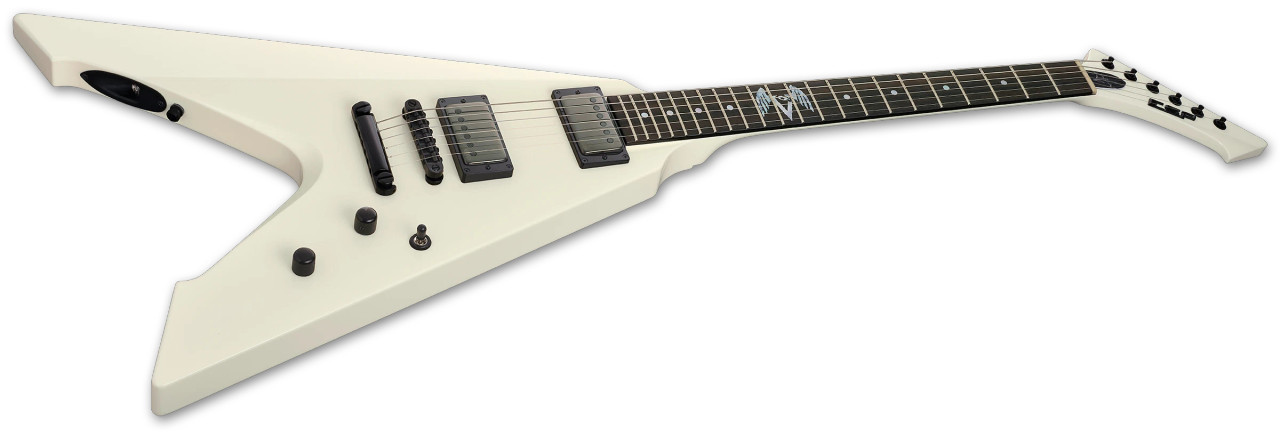 ESP James Hetfield Vulture - Olympic White (EVULTUREOW) | Musician Madness