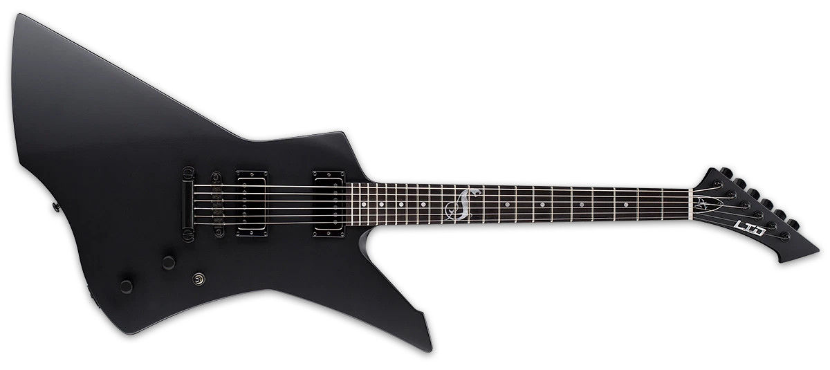 ESP LTD James Hetfield Snakebyte Black Satin (LSNAKEBYTEBLKS) | Musician Madness