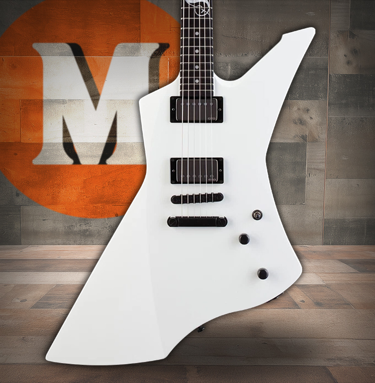 ESP LTD James Hetfield Snakebyte - Snow White (LSNAKEBYTESW)