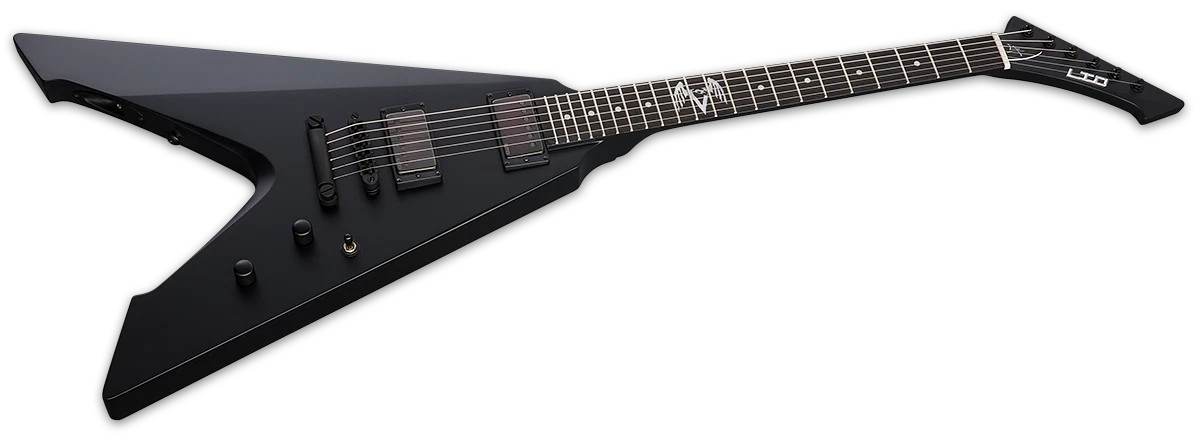 ESP LTD James Hetfield Vulture - Black Satin (LVULTUREBLKS)
