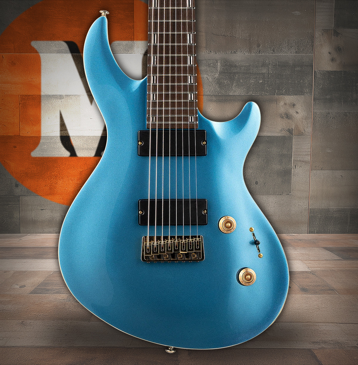 ESP LTD Javier Reyes JR-208 - Pelham Blue (LJR208PB)